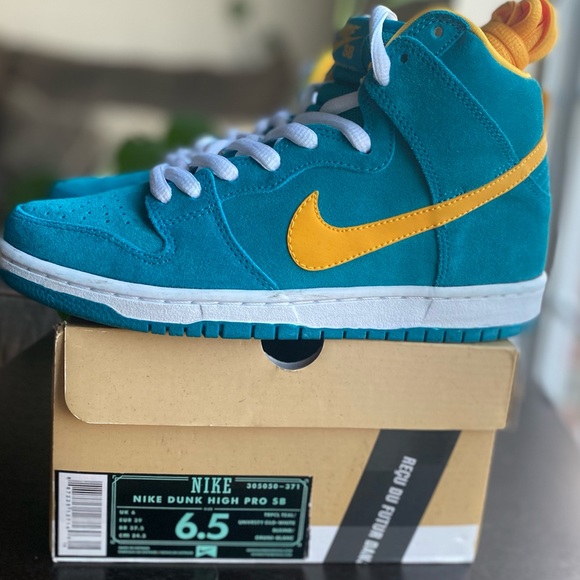 Nike Dunk SB High Tropical Teal - Picture 1 of 7
